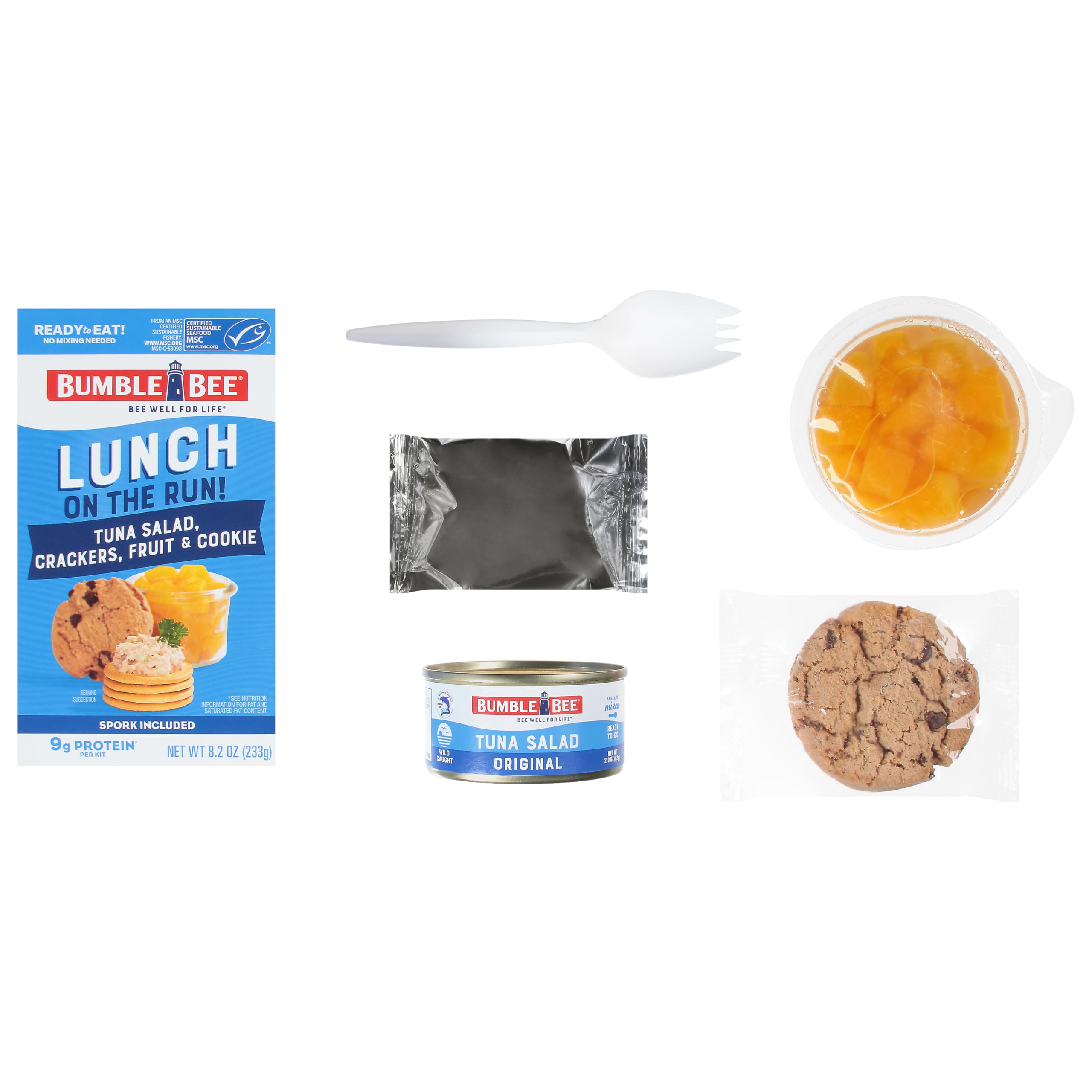Bumble Bee Lunch On The Run four-pack — great for families or meal prep