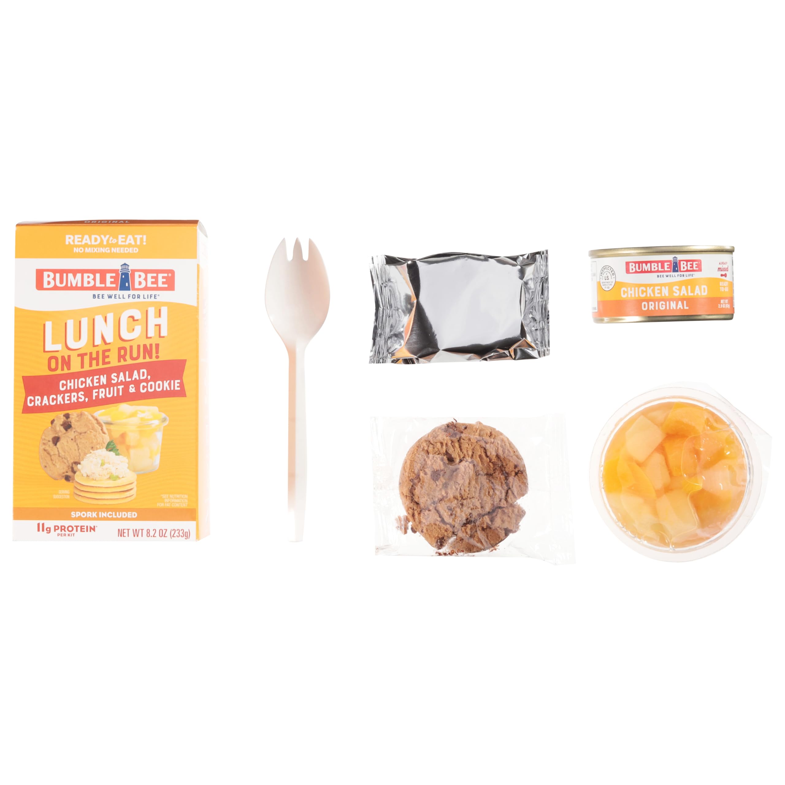 Bumble Bee Lunch on the Run pack of four, portable protein for busy days.