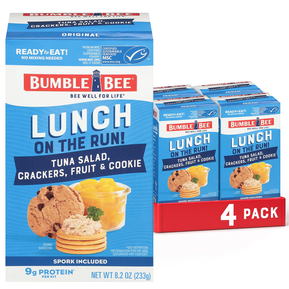 Bumble Bee Lunch On The Run tuna salad cup — ready-to-eat protein for on-the-go meals