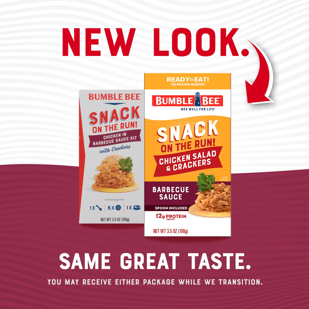 Bumble Bee office lunch idea, grab-and-go protein to power through the day.