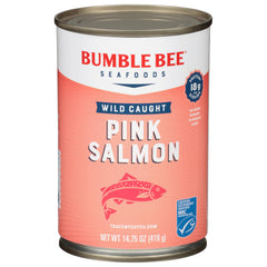 Bumble Bee pink salmon in can for versatile meals and quick protein
