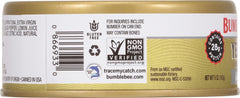 Bumble Bee Prime tuna can on pantry shelf, convenient protein.