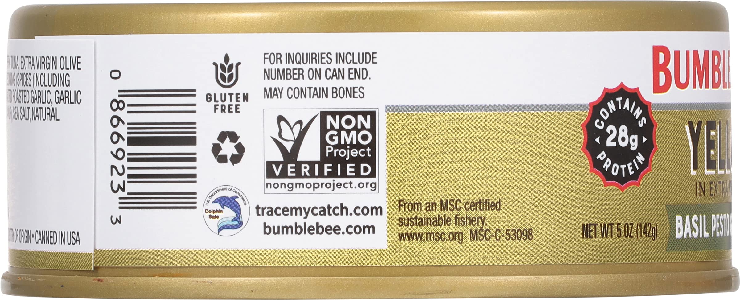 Bumble Bee Prime MSC-certified tuna supports sustainable seafood choices.