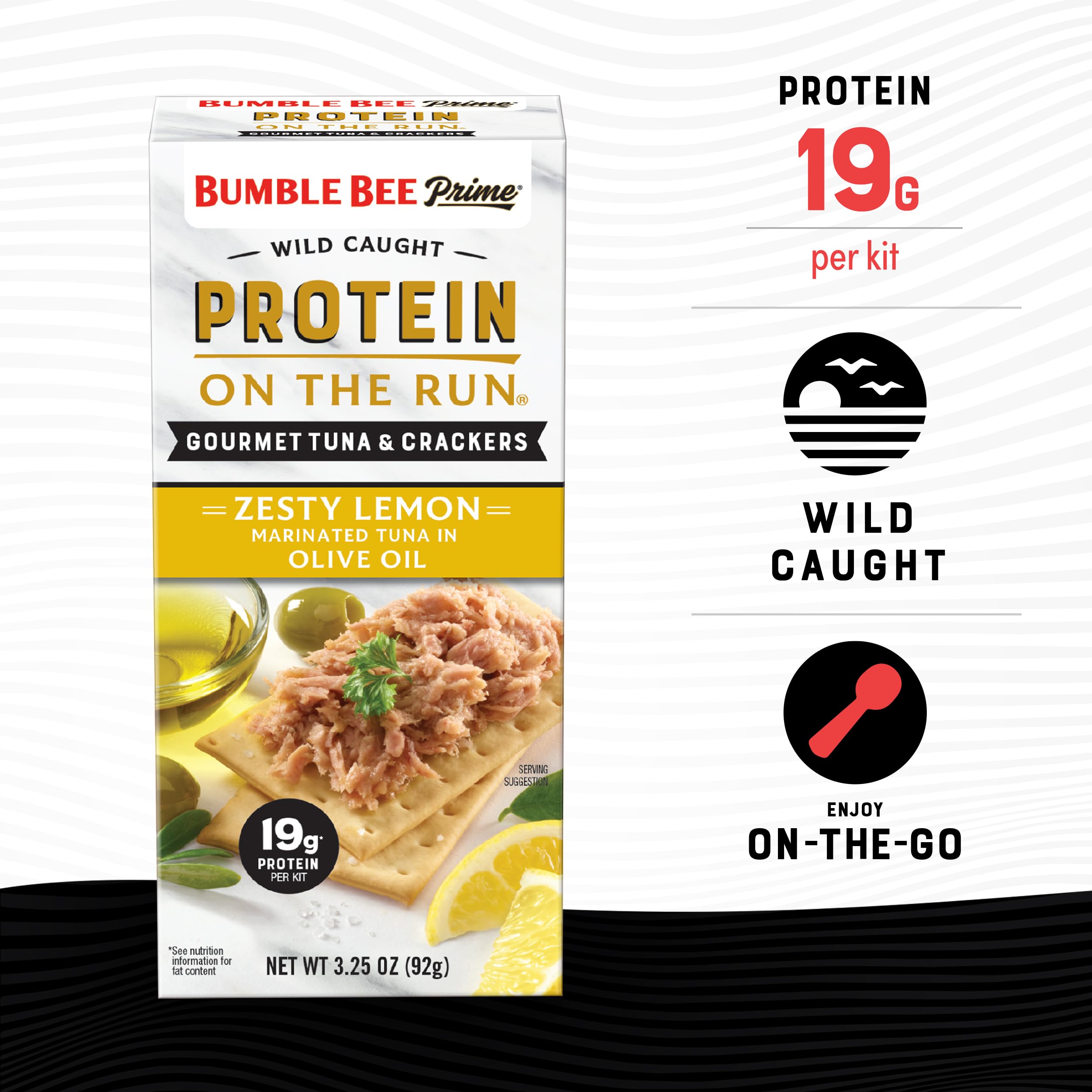 Included serving utensil for easy on-the-go enjoyment.