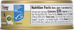 Bumble Bee Prime Roasted Garlic Yellowfin Tuna with olive oil for quick flavorful meals.