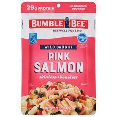 Bumble Bee skinless boneless pink salmon pouch ready-to-eat snack