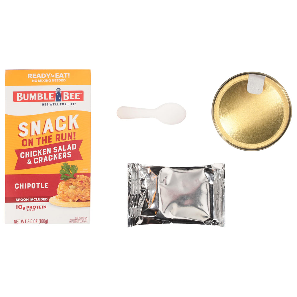 Bumble Bee Snack On The Run backpack snack for travel and commuting