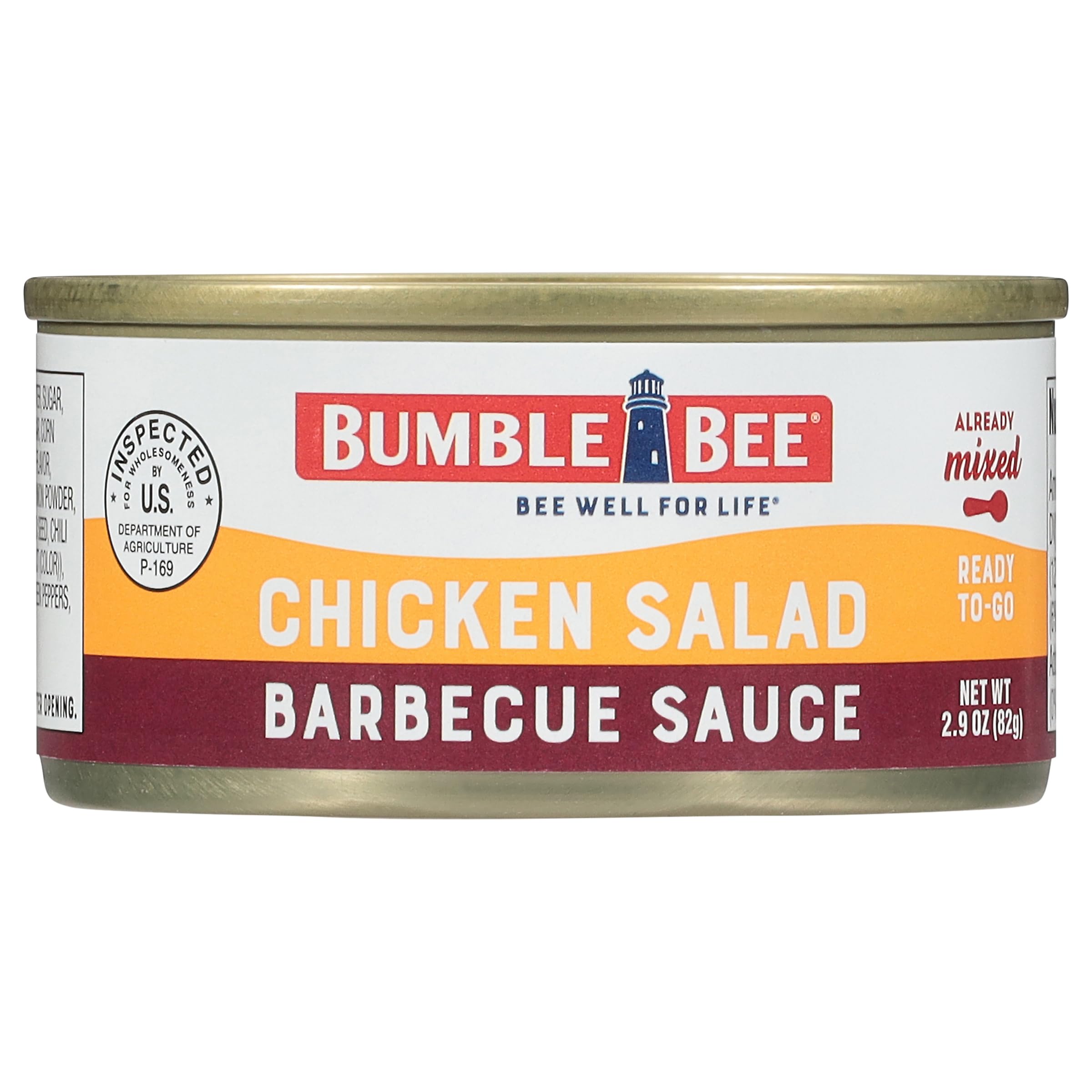 12g protein label on Bumble Bee pack emphasizes protein content.