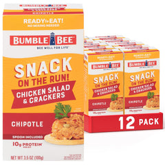 Bumble Bee Snack On The Run chipotle chicken salad can for quick protein on the go