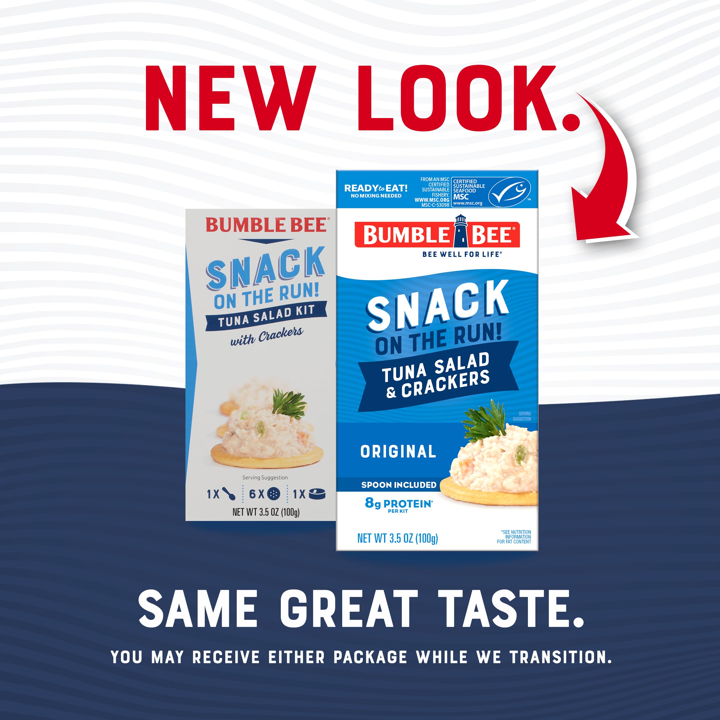 Bumble Bee Snack On The Run ready-to-eat kit for quick protein any time