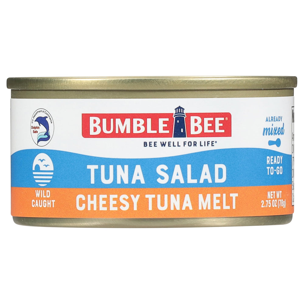 Bumble Bee Snack On The Run road trip kit in a car setting