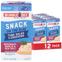 Bumble Bee Snack On The Run! tuna salad can ready to eat on the go.