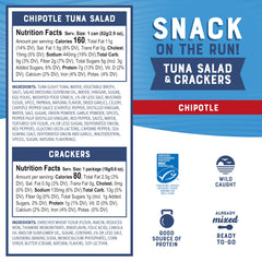 Bumble Bee Snack On The Run wild-caught tuna can shows sustainable protein option.