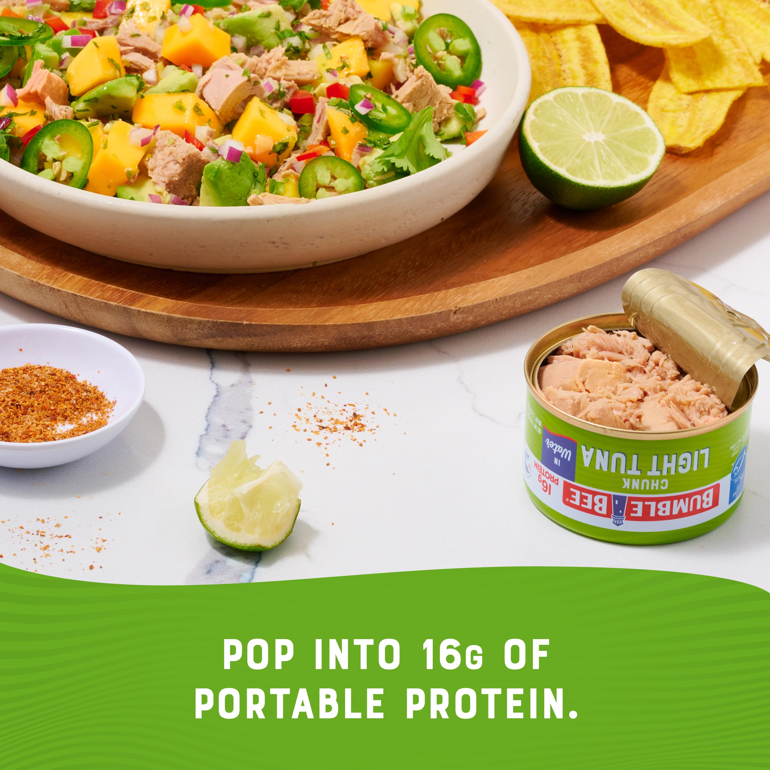 Bumble Bee Snackers sustainable wild-caught tuna you can feel good about