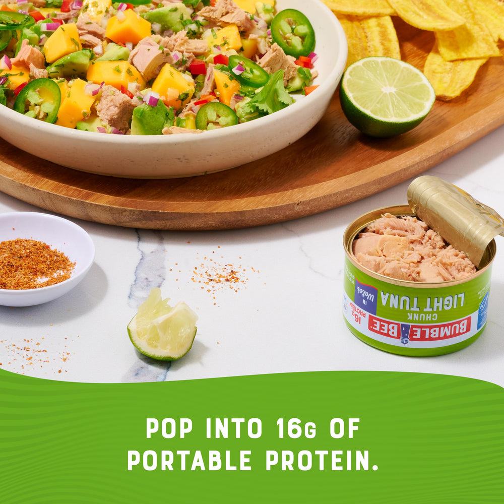 Bumble Bee Snackers sustainable wild-caught tuna you can feel good about