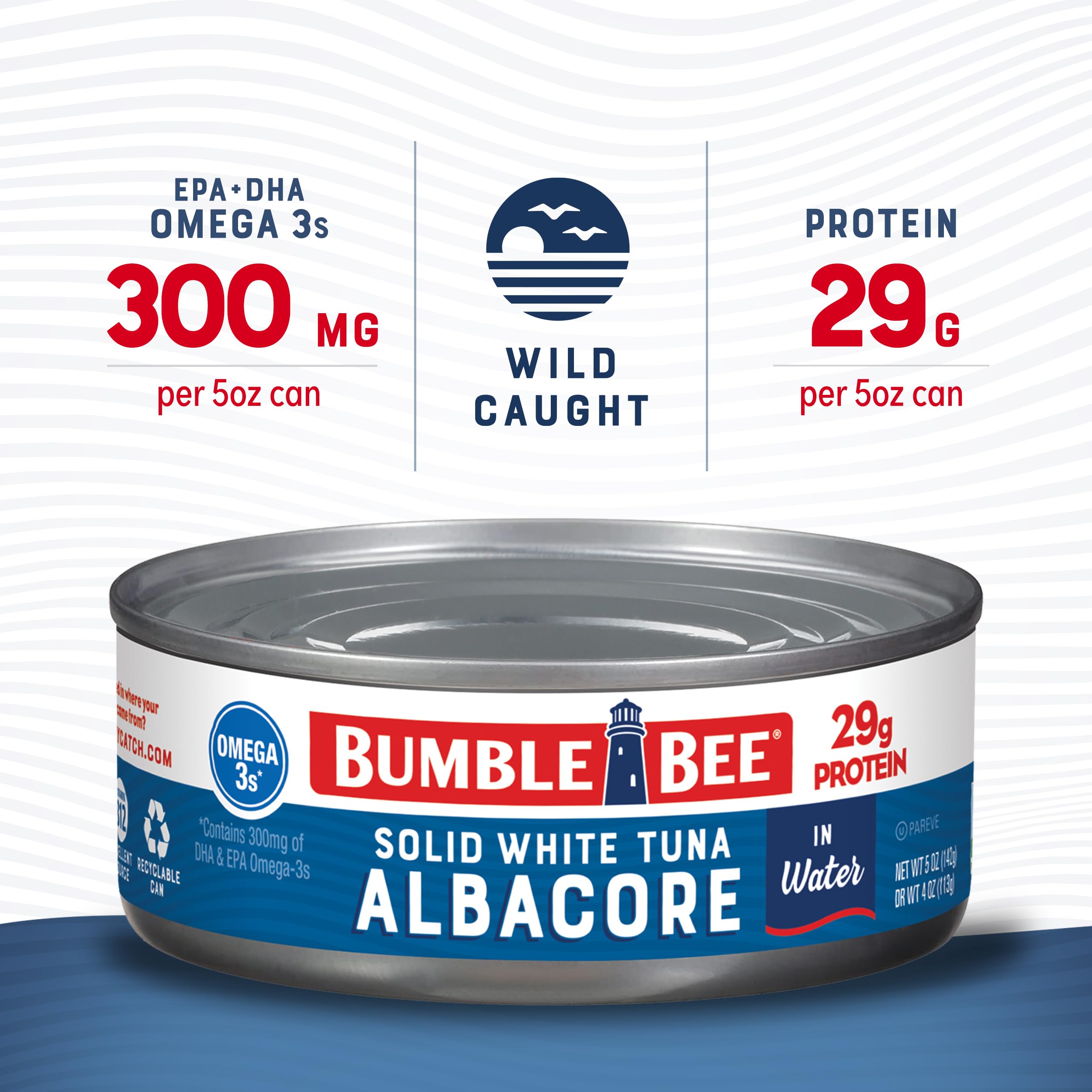 Bumble Bee tuna on shelf ready to stock your pantry.
