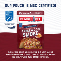Bumble Bee tuna in wrap showing convenient wrap-ready meal option.