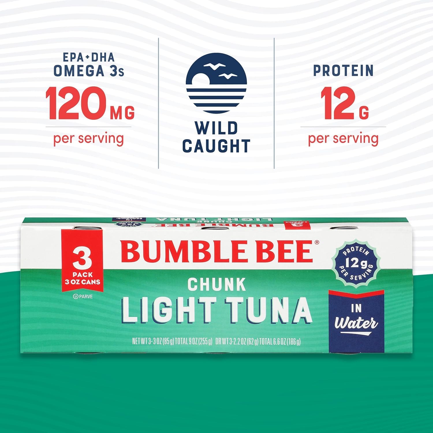 Bumble Bee tuna melt on toast demonstrates versatile protein.