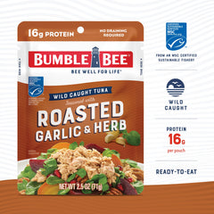Bumble Bee tuna pouch on the go for quick protein