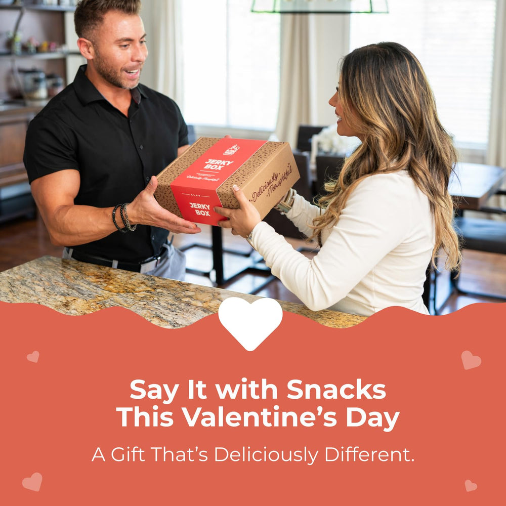 Bunny James gift-ready jerky box ideal for special occasions.