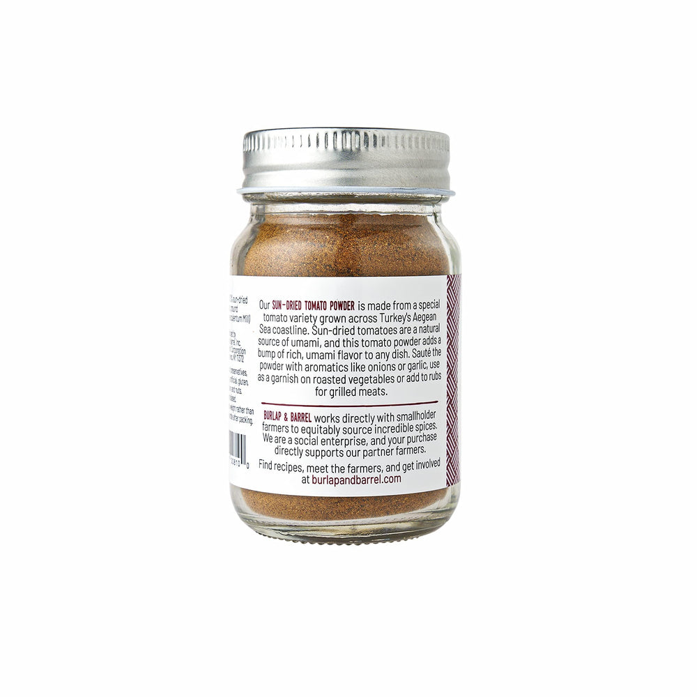 Burlap & Barrel label close-up highlighting single-origin sourcing