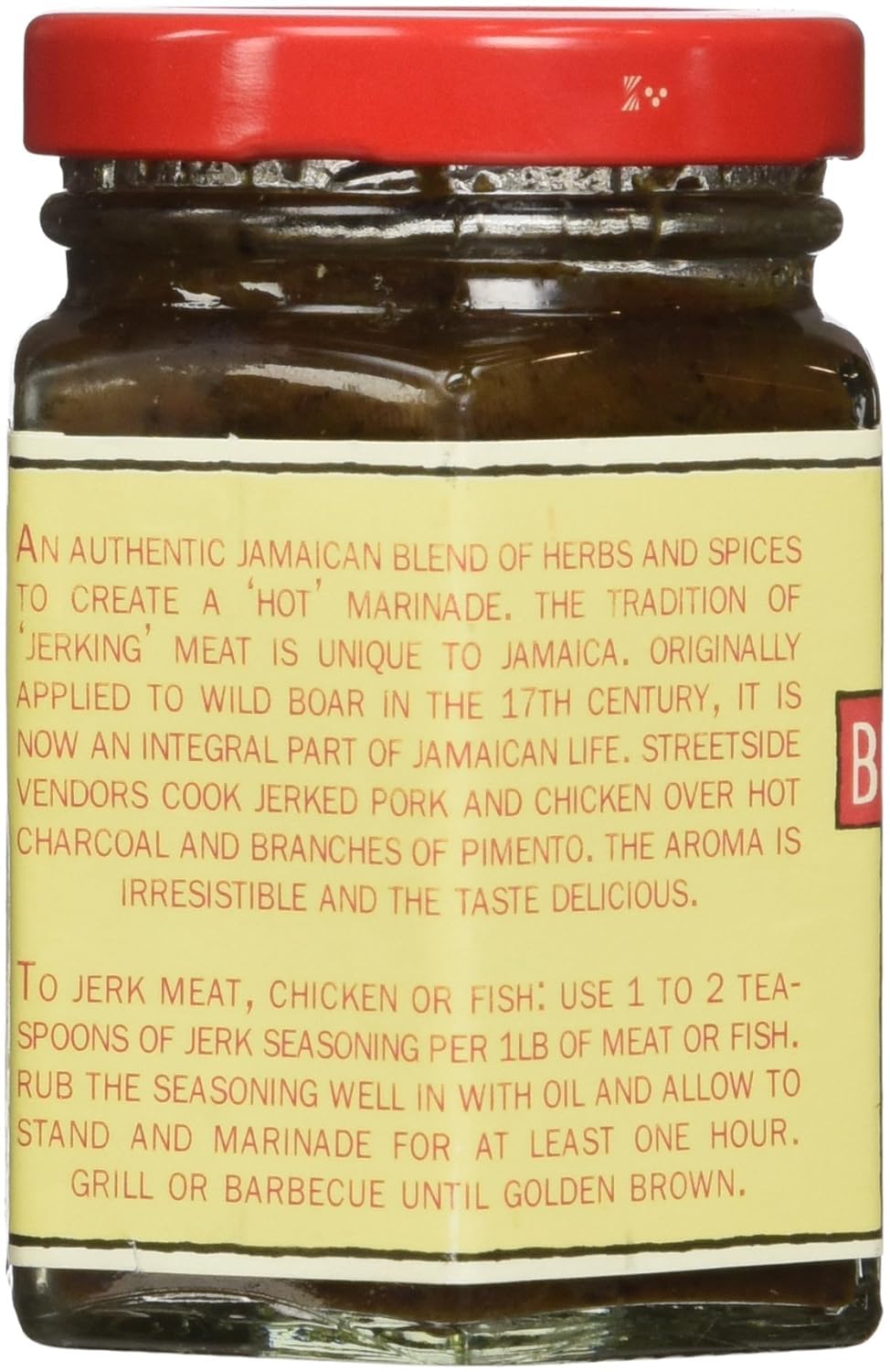 Busha Browne Jerk Seasoning spices closeup highlighting robust Jamaican aroma.