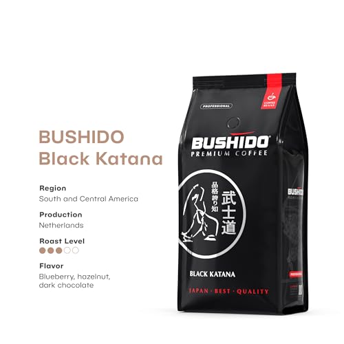 BUSHIDO 100% Arabica washed beans for a cleaner cup