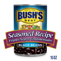 Bush's Best Black Beans pantry stack, ready to go