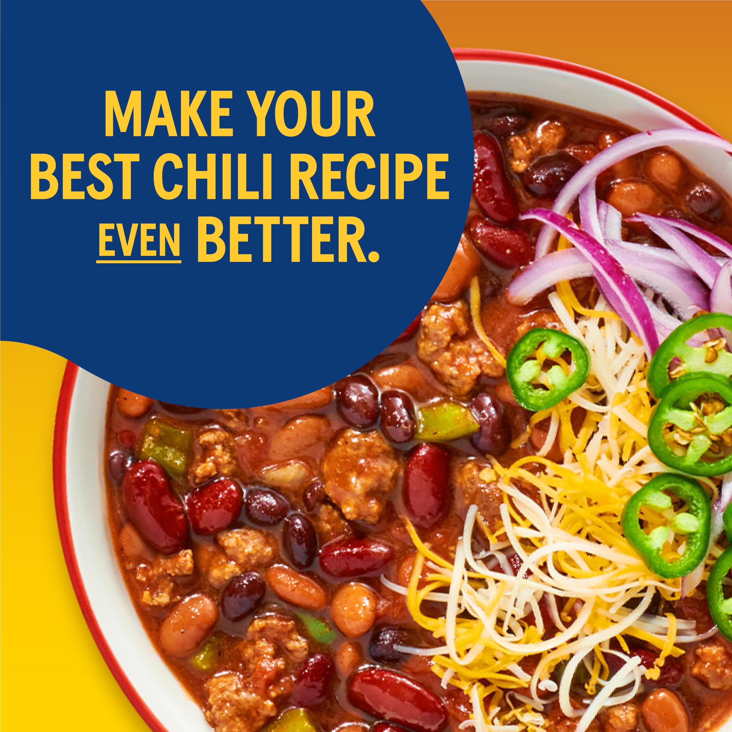 Bush's Best chili beans in a bowl ready to serve for hearty meals.