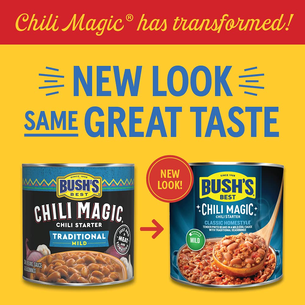 Bush's Best Chili Magic spice dust closeup highlights rich aroma and depth.