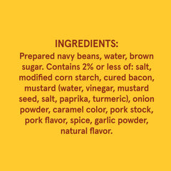 Bush's Best closeup brown sugar hickory bacon sauce; rich flavor enhancer