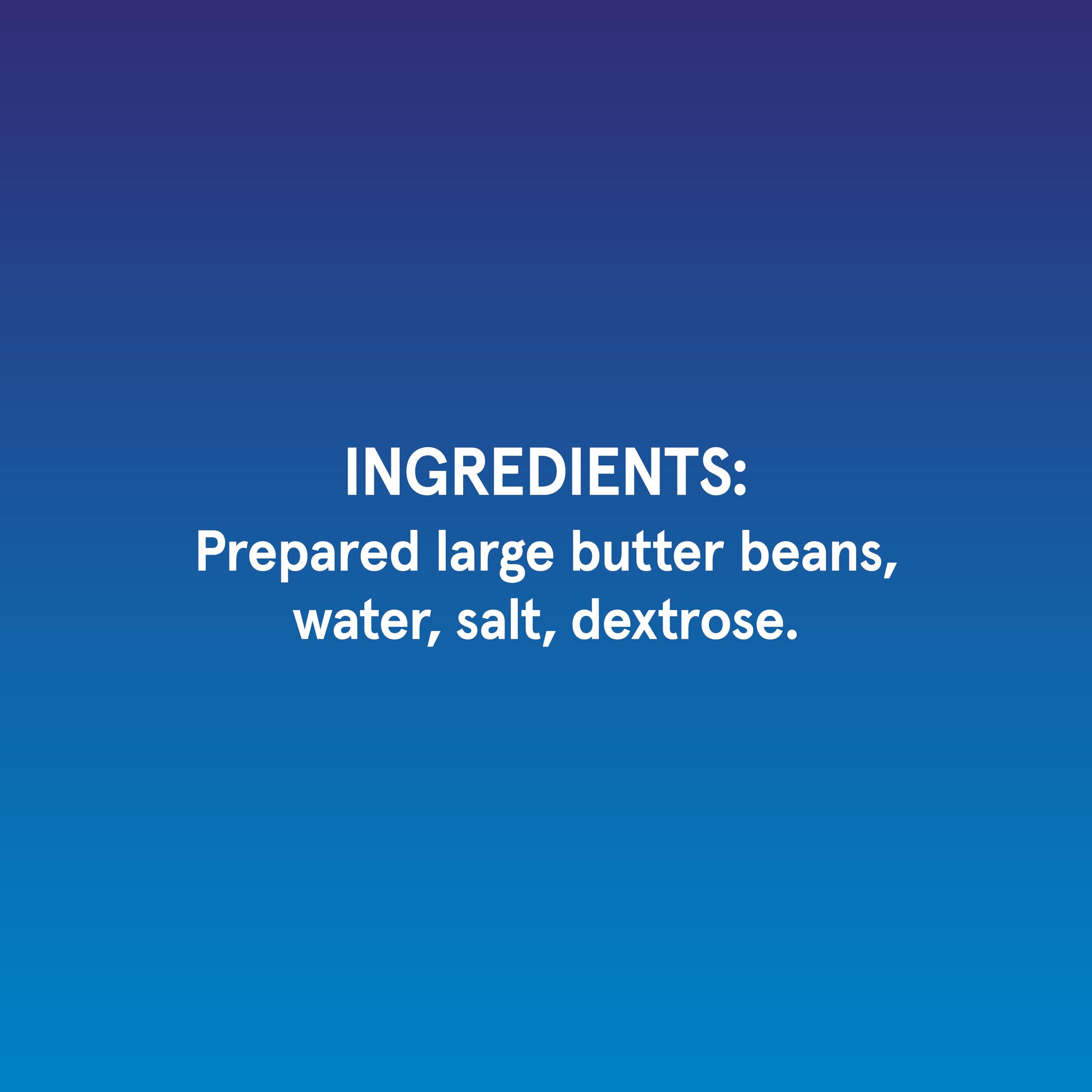 Bush's Best large butter beans pantry pack, convenient twelve cans for meal planning