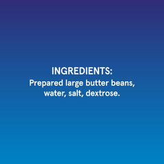 Bush's Best large butter beans pantry pack, convenient twelve cans for meal planning