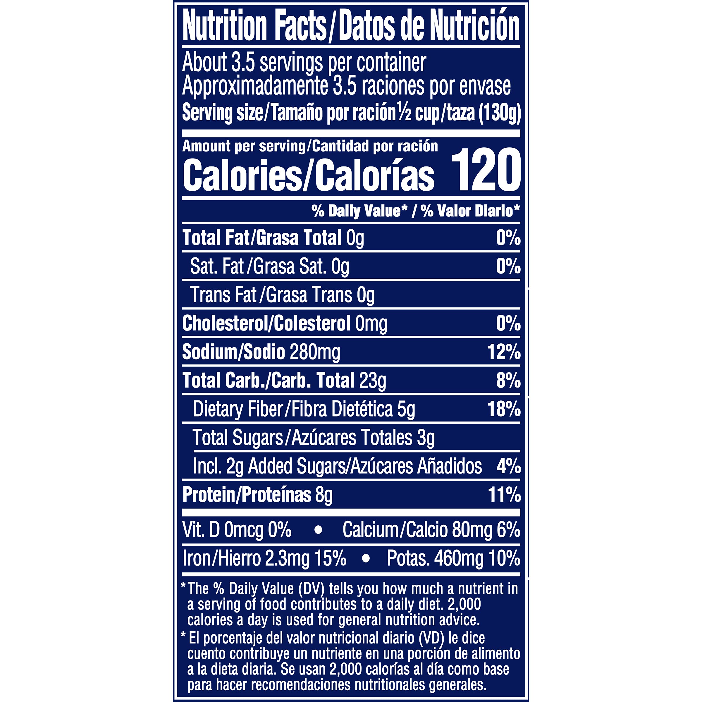 Bush's Best Light Red Kidney Beans label image, gluten-free and cholesterol-free protein source.