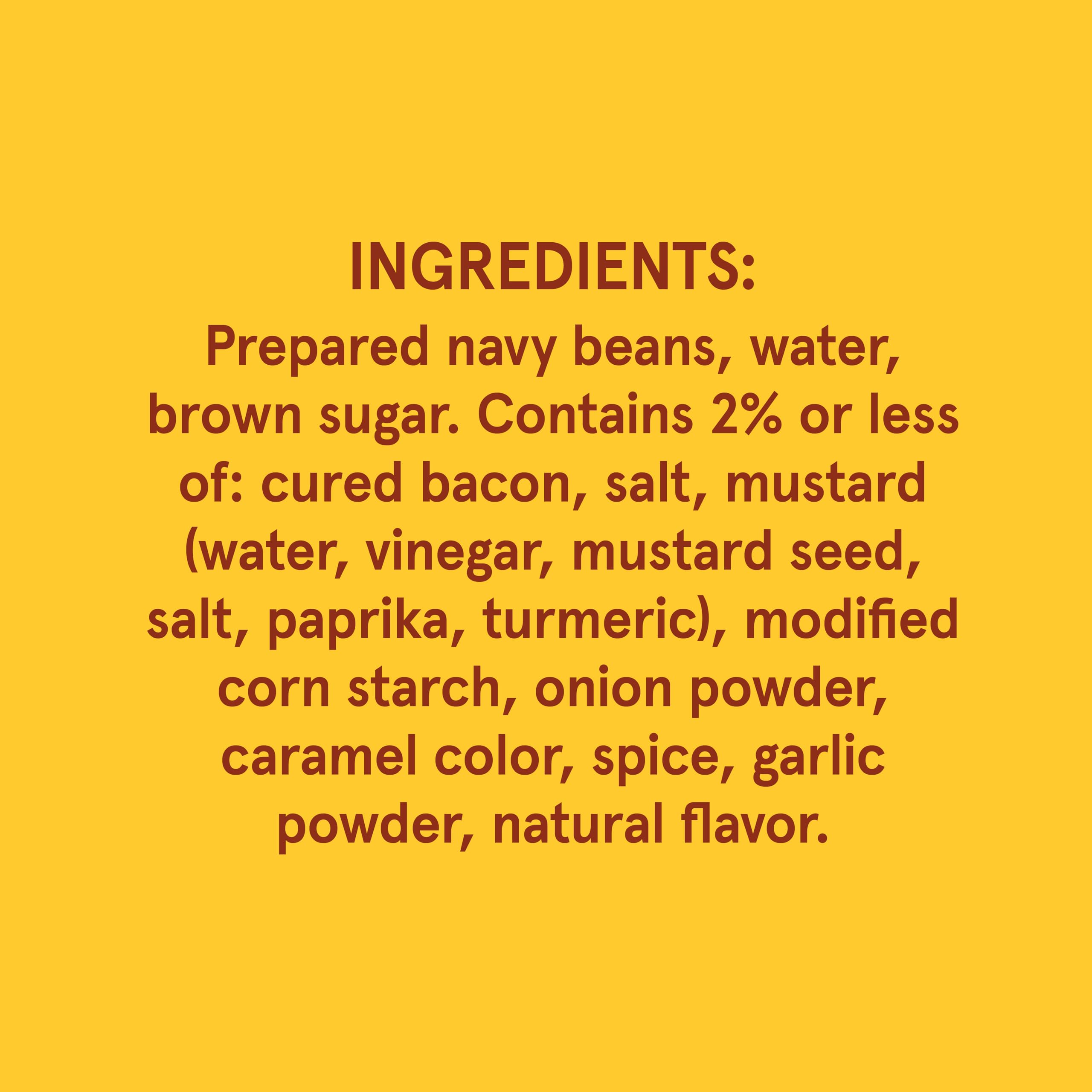 A spoonful of Bush's Best baked beans adds fiber and plant protein.