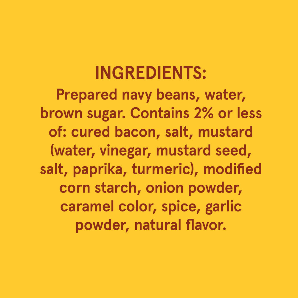A spoonful of Bush's Best baked beans adds fiber and plant protein.