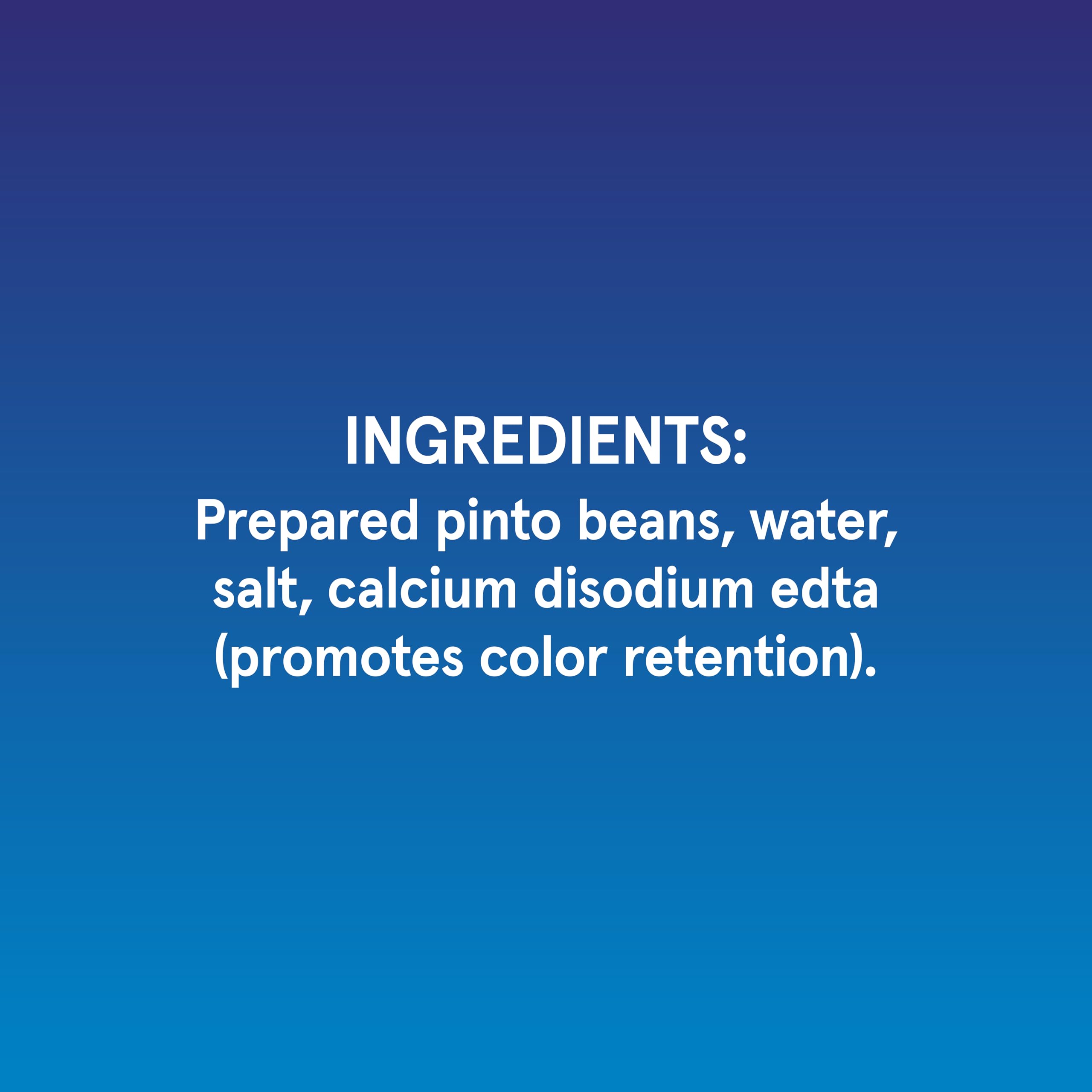 Bush's Best Pinto Beans in chili pot; protein and fiber boost.