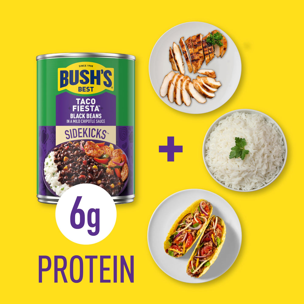 Protein and fiber from Bush's Best beans for meals