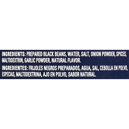 Bush's Best Seasoned Beans ingredients list on label
