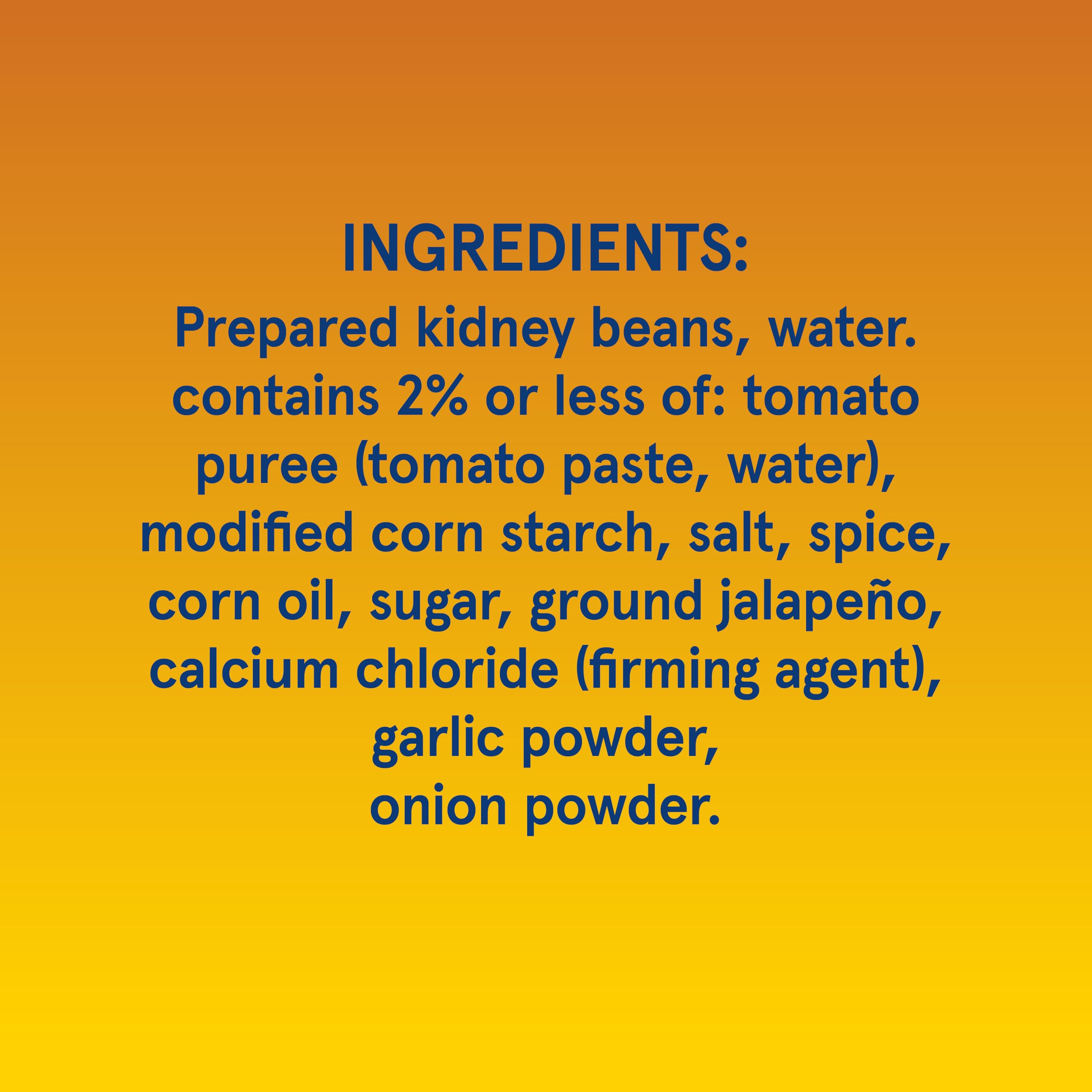 Close-up of Bush's Best spicy chili beans ingredients and creamy texture.