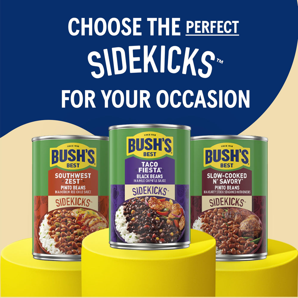 Topping ready: Bush's Best Taco Fiesta beans