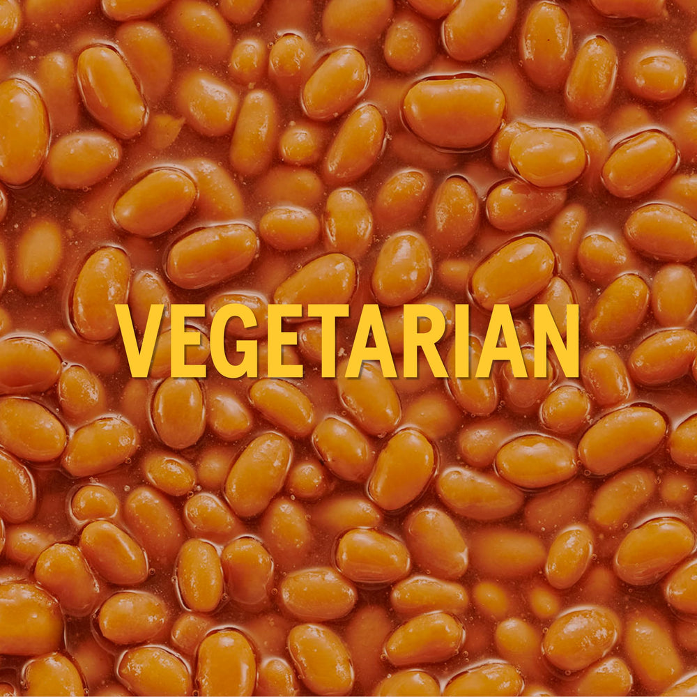 Bush's Best Vegetarian Baked Beans reduced-sodium can highlights healthier pantry option.