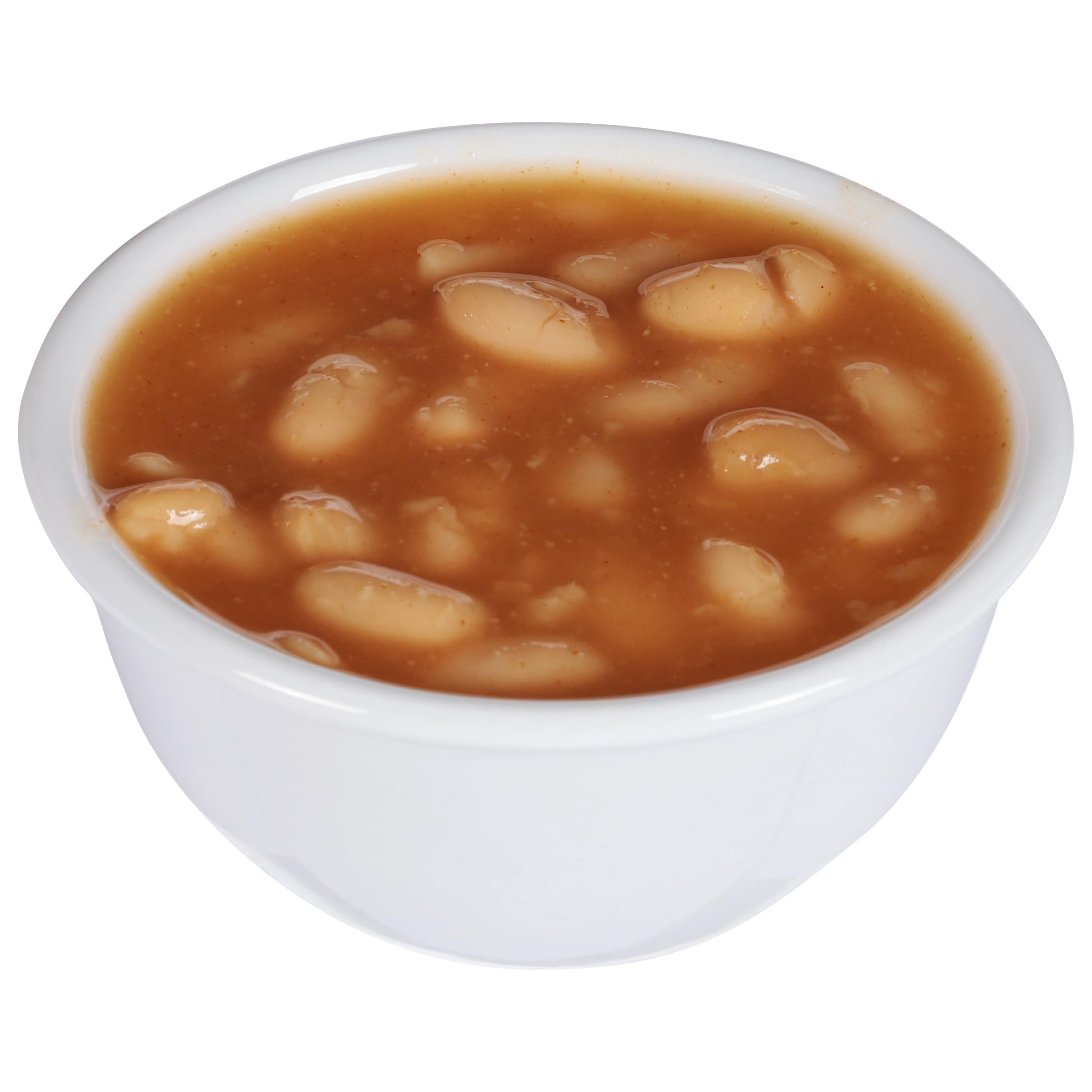Bush's Best White Chili Beans Mild provides protein and fiber per serving.