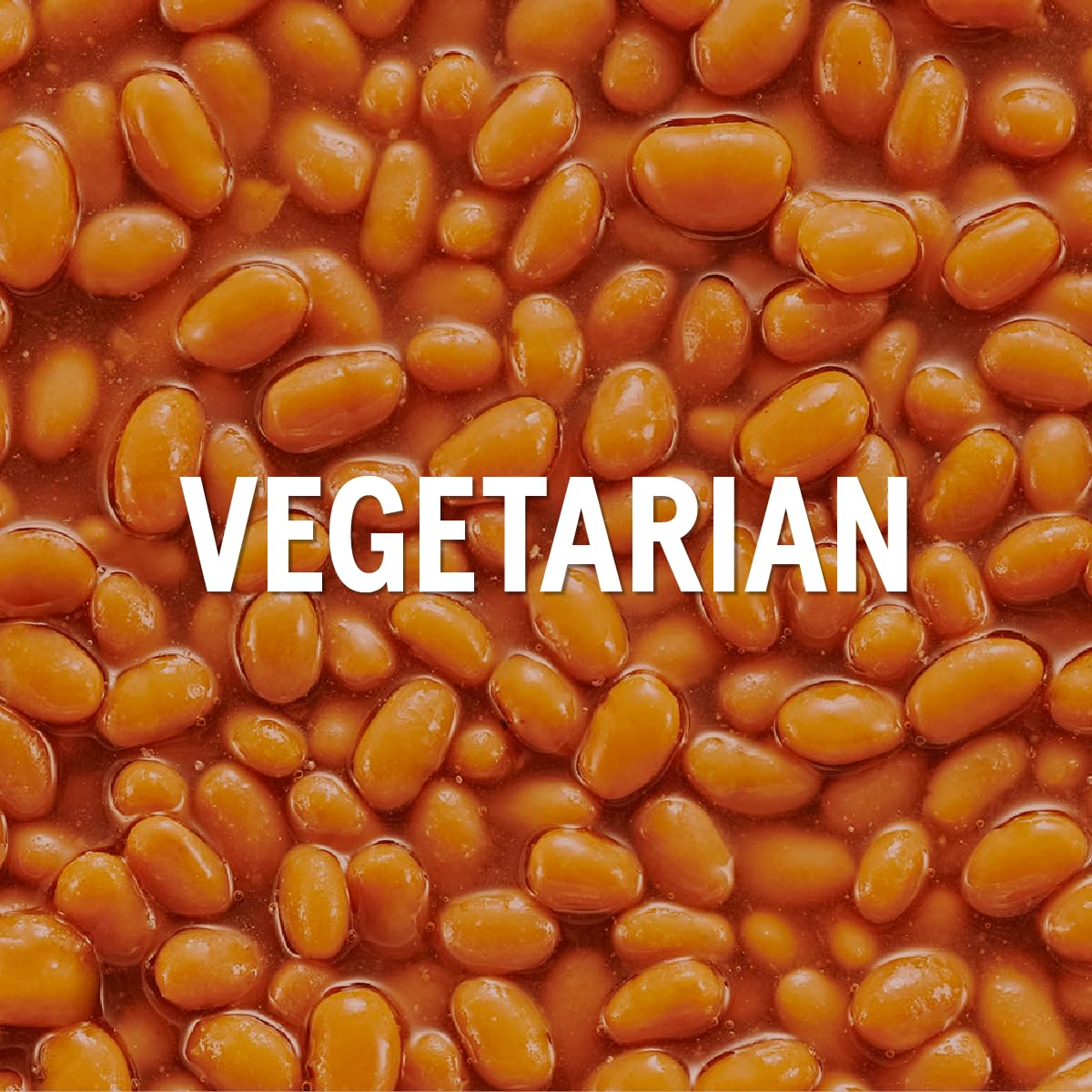 Bush's Best Zero Sugar Baked Beans on a kitchen pantry shelf.
