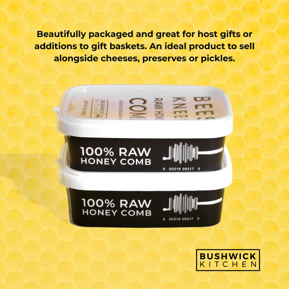 Gift-ready Bees Knees honeycomb box for food lovers