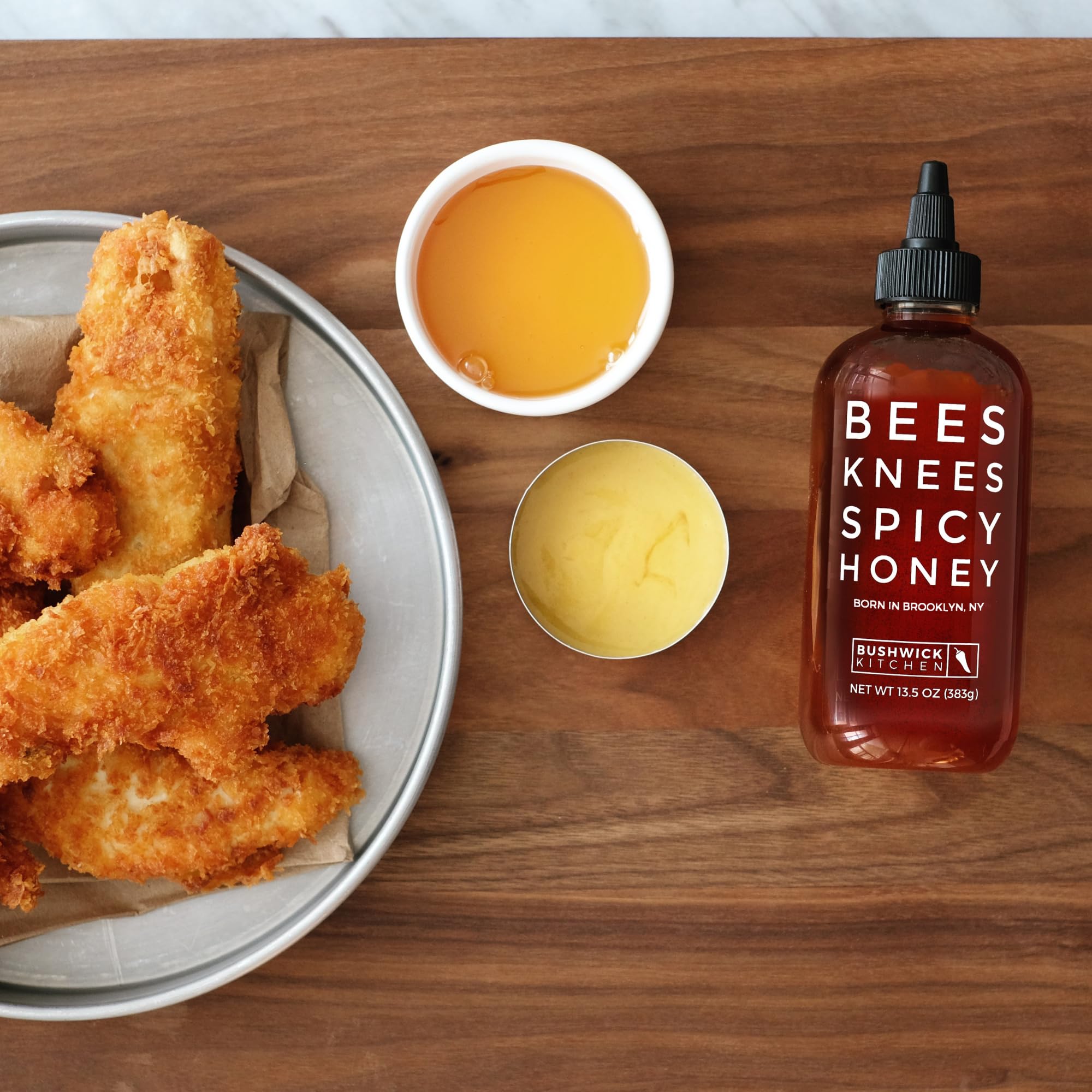 Bushwick Kitchen Bees Knees Spicy Honey heat level for bold flavors.