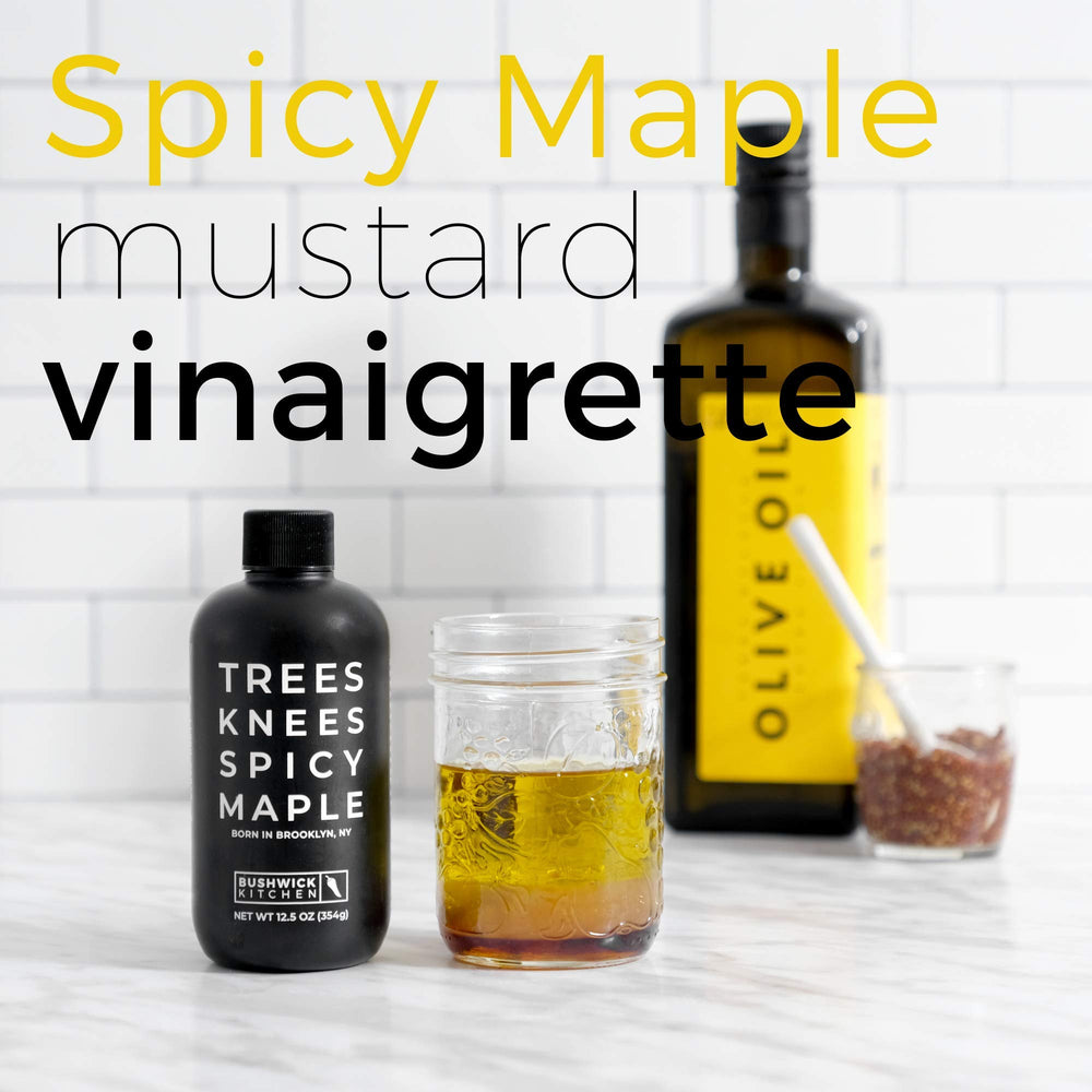 Fresh fruit drizzled with Trees Knees syrup for zest.
