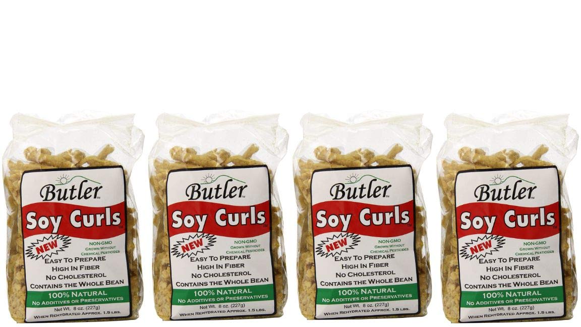 Butler Foods Soy Curls bag ready for plant-based meals