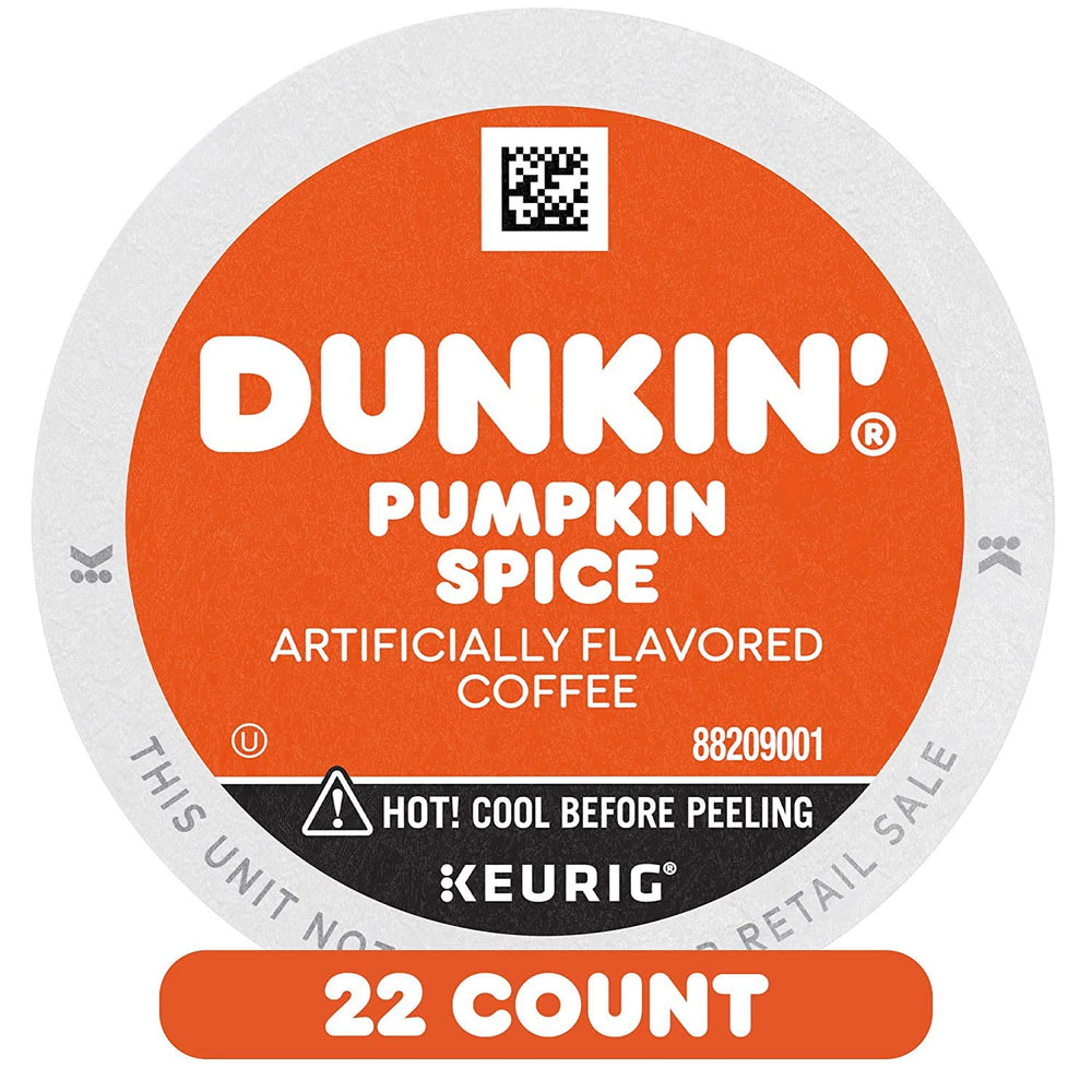 BUTO Dunkin Pumpkin Spice cup steaming, inviting aroma for autumn mornings.
