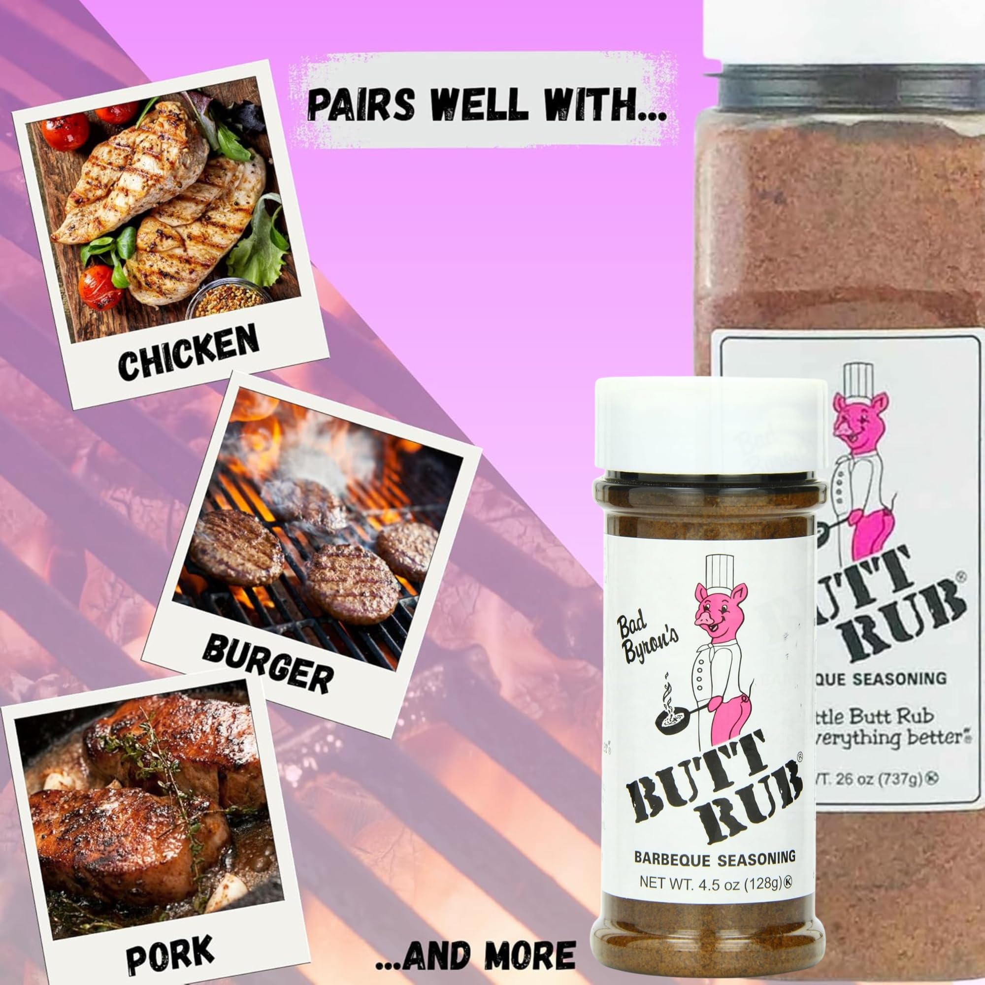 Butt Rub on chicken delivers crave-worthy, balanced flavor with a hint of heat.